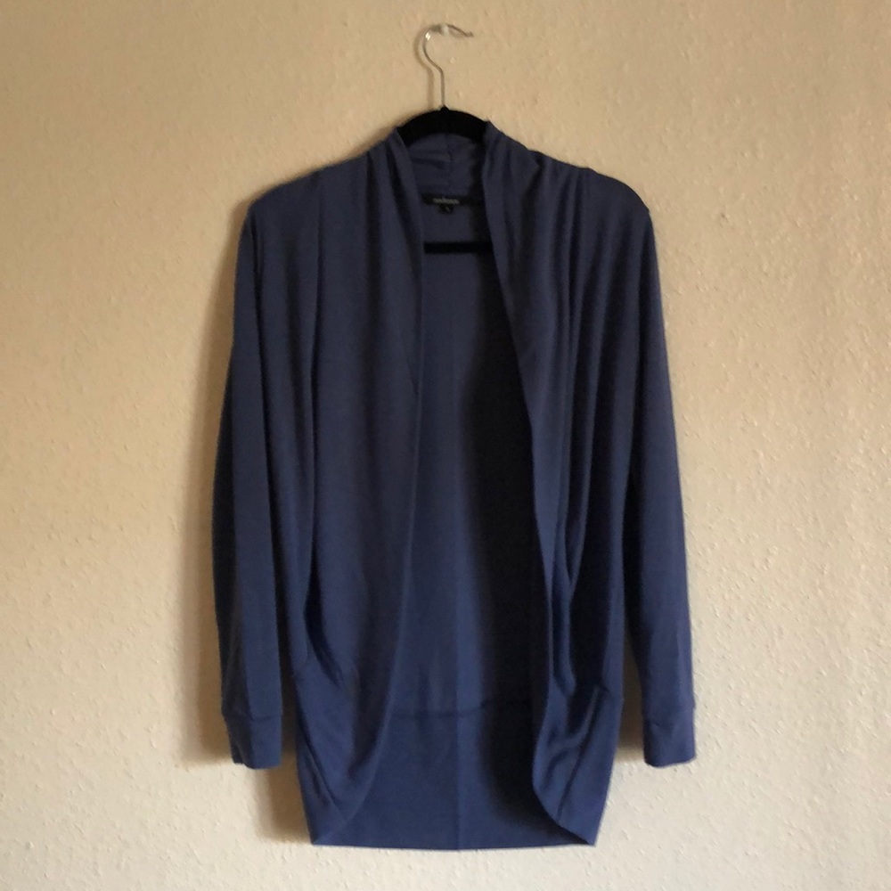 Blue cardigan